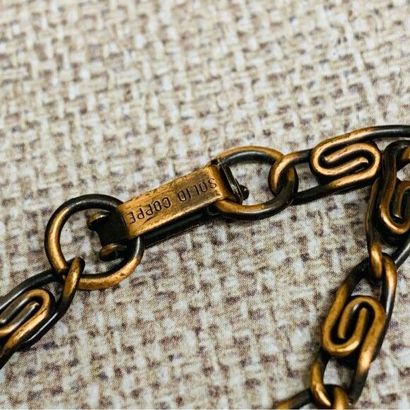 ‎VTG Copper Mercury Dime Bracelet - Picture 4 of 4